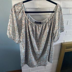 Sz 22/24 Lane Bryant Off the Shoulder Top